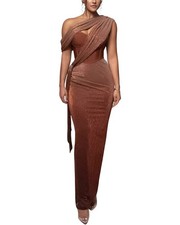 Amanda Royal Maxi Dress Women's