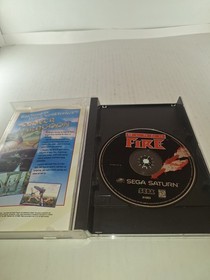 Black Fire (Sega Saturn, 1996) CIB Complete