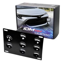 No Drill Front Tow Hook License Plate Mounting Bracket For 2019 Toyota Corolla