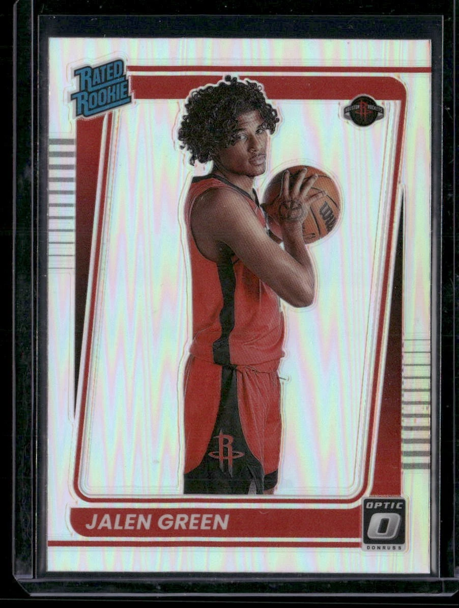 2021-22 Donruss Optic #159 Jalen Green Holo RC ROOKIE