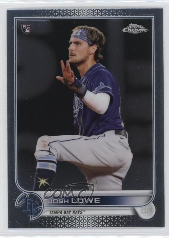 2022 Topps Chrome Josh Lowe #83 12w7