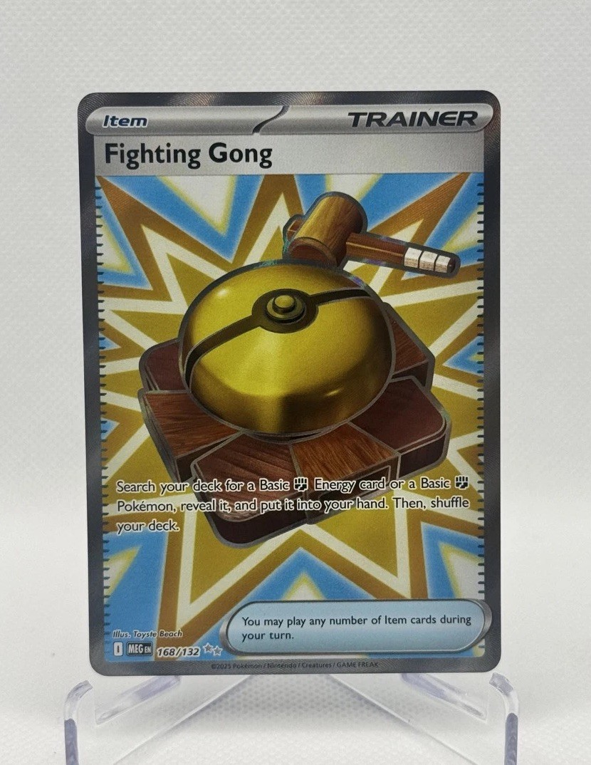 Fighting Gong 168/132 Me01: Mega Evolution Holo