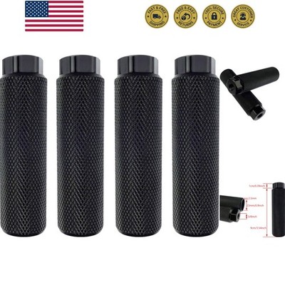 2 Pairs Aluminum Alloy Bike Pegs for Mountain Bike Cycling Rear Stunt Pegs Fi...