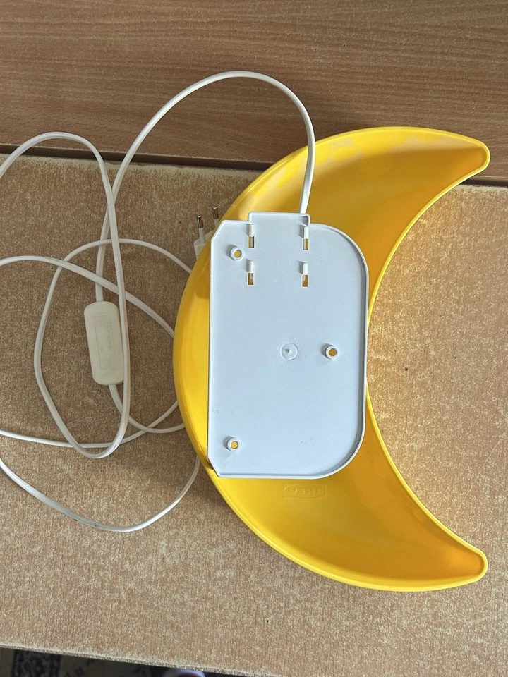 Gelbe Ikea Mond/Wandlampe Smila  Mäne 19272 - Bild 2 von 2
