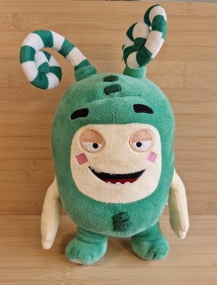 Oddbods Zee weiches Plüschtier 30 cm grün eine Animation