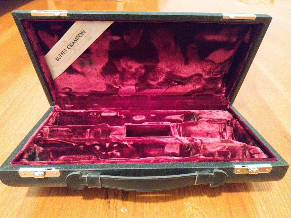 Estuche Clarinete Buffet Crampon Pouchette Bb Excelente Foto 2 de 4