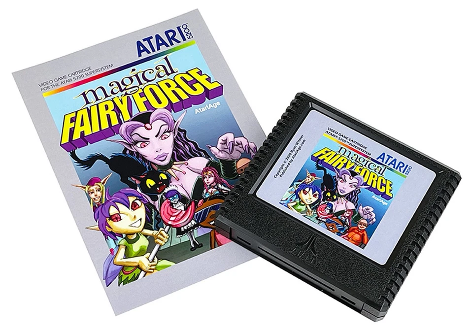 Magical Fairy Force - Atari 5200 Homebrew Game - New in Box! - Image 3 of 4