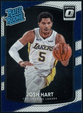 2017-18 Panini Donruss Optic Josh Hart #171 Rated Rookie RC Card. rookie card picture