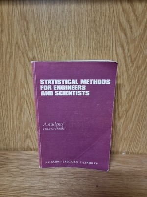 Statistical Methods for Engineers and Scientists: Student's Course Book (14f)