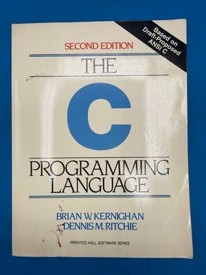 The C Programming Language 2nd Edition Kernighan Ritchie Paperback ANSI C RE