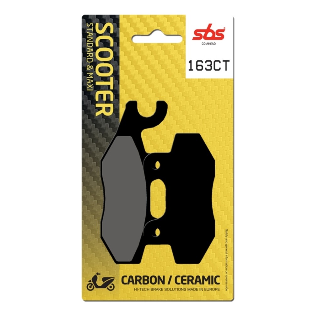 Free Shipping SBS P163-CT Brake Pad For Motorcycle Parts Accessories