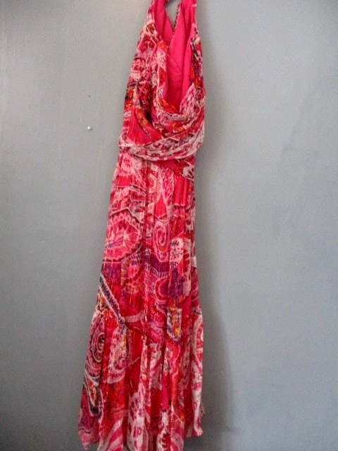 ADRIANNA PAPELL OCCASIONS FORMAL SILK DRESS, SIZE 4 - Image 2 of 4