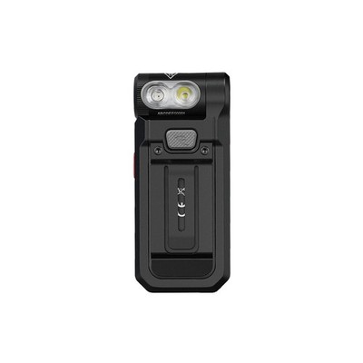Softair FENIX Rechargeable Flashlight SW05R-RED (white / Red Light) - Black