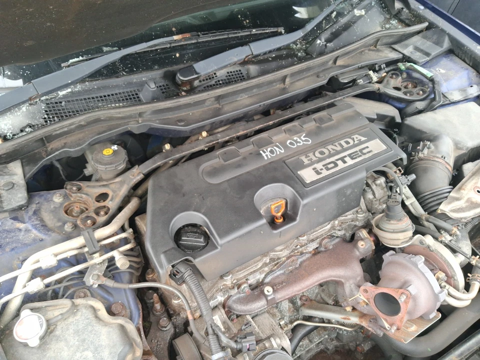 2010 HONDA ACCORD 2.2 DIESEL 150BHP N22B1 ENGINE WITH TURBO PUMP AND INJECTORS - Image 3 of 4