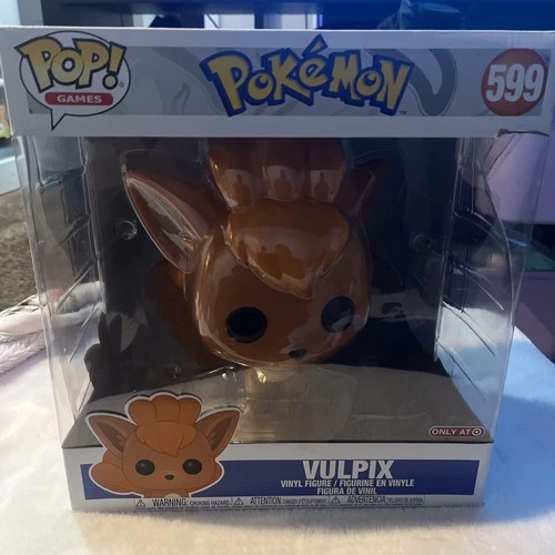 Funko Pop! Vinyl Jumbo 10 in: Pokémon - Vulpix (10 inch) - Target (Exclusive)...