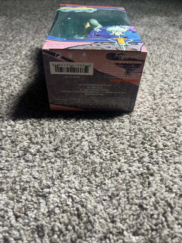 Calamardo de Bob Esponja para Niños EDT Spray 3.4oz Nuevo Foto 3 de 4