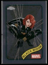 2025 Topps Chrome Marvel #129 Black Widow