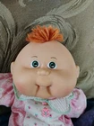 Cabbage Patch Kids Doll #20 Red Tuft Preemie Bean Bottom Baby Transitional Tag