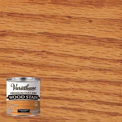 Varathane 262032 Traditional Pecan Oil-Based Wood Stain 1/2 pt. (Pack of 4)