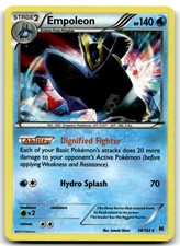Empoleon 38/162 Holo Rare BREAKthrough Pokemon Moderately Played