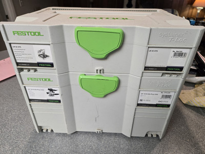 FESTOOL Stackable LR 32-SYS # 584100 & OF 1010 EQ-Plus USA # 574339