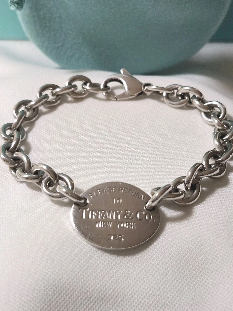 tiffany oval bracelet products for sale | eBay