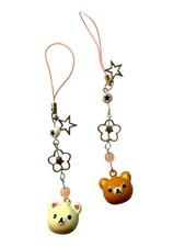 RILAKKUMA KORILAKKUMA PHONE CHARM WITH STRAP BRAND NEW COLOR BEIGE