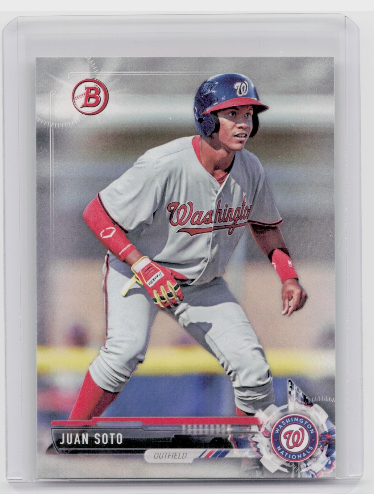 2017 Bowman Draft Juan Soto #BD-162 Nationals