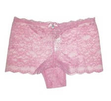 Sizes 6 8 10 18 Knickers Pink Lace Shorts Boux Avenue Mollie