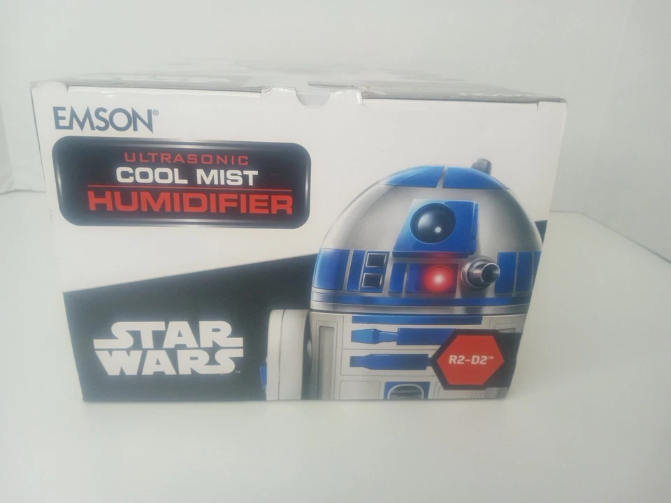 Emson 星球大战 R2-D2 超声波冷雾加湿器 适合标准水壶 — 第 2/4 张图片