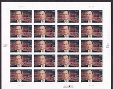 SCOTT 3882  HART 37 CENT    M NH FULL SHEET OF 20