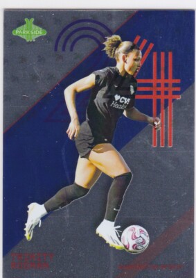 TRINITY RODMAN 2024 Parkside NWSL Volume 1 SP Ultimate Team #11 WASHINGTON SPIRT