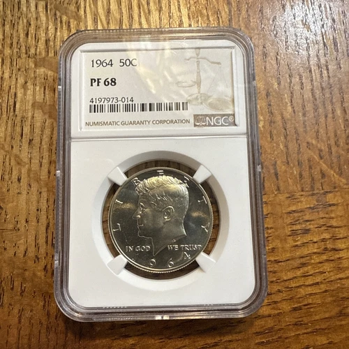 1964 Proof Kennedy Half Dollar - NGC PF68