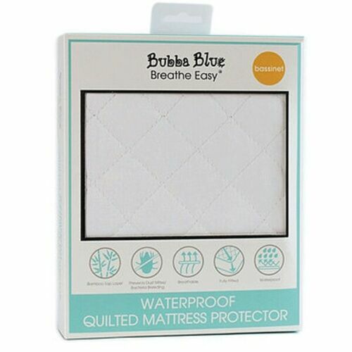 Bubba Blue Mattress Protector- Bassinet QUILTED Australia