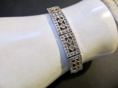 Vintage Signed EB Engel Brothers Art Deco Rhinestone Vintage Signed EB Engel Brothers Art Deco Rhinestone