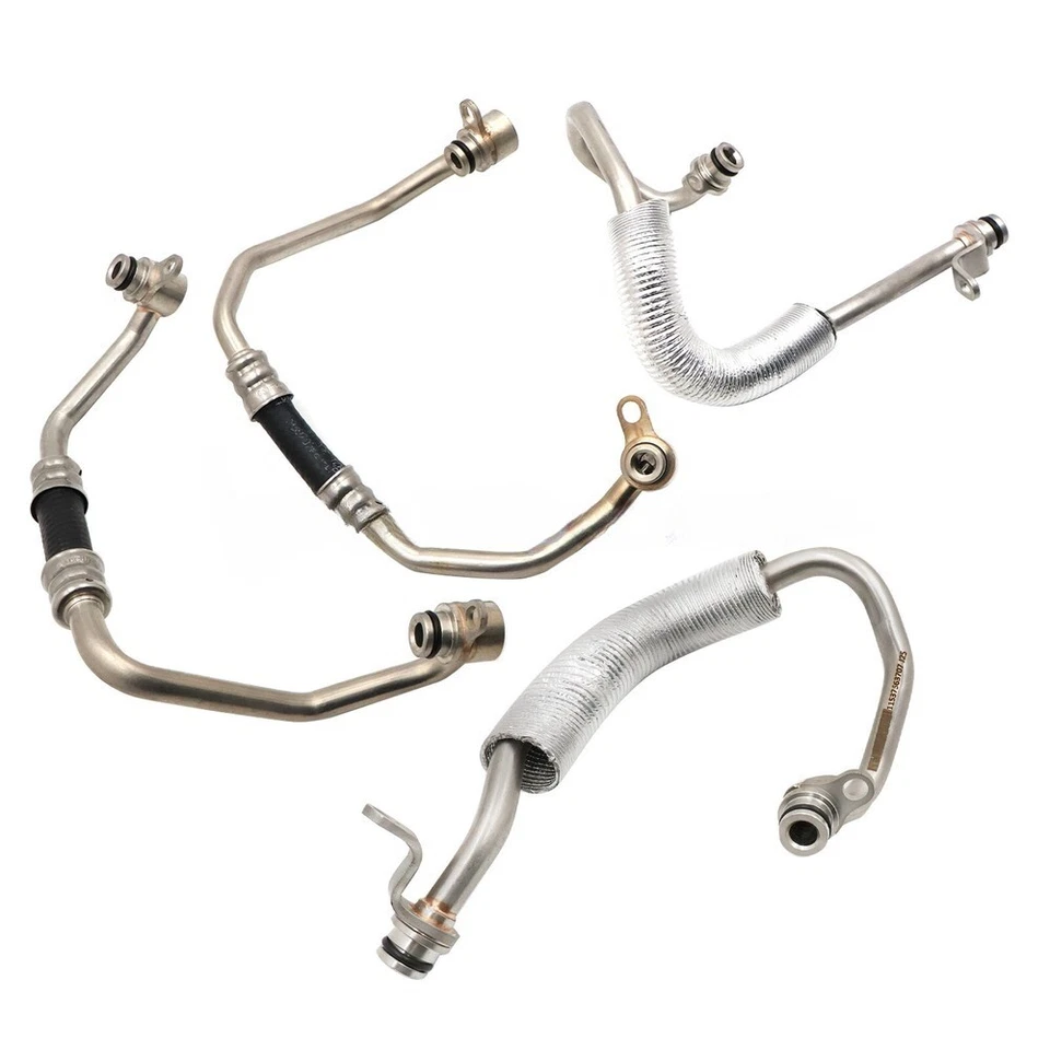 Nuevo kit de manguera de refrigerante turbo cargador para BMW 335i xDrive 335is 335xi 335is Foto 3 de 4