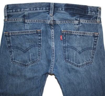 Levis Herren Jeans Hose 511 ALTERED Slim Tapered W31 L34 blau denim Levi's