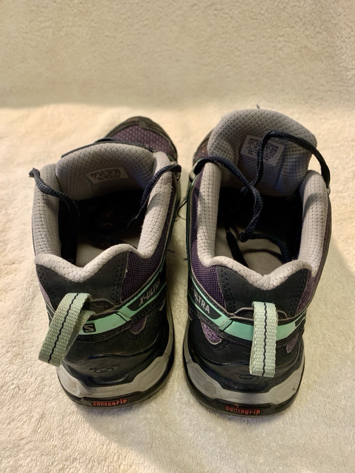 Scarpe da trekking Salomon X Ultra Prime Trail VIOLA TEAL OUTDOOR SNEAKERS DONNA 8 5