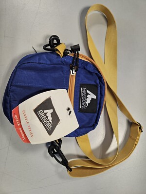 Gregory Shoulder Bag Quick Pocket S Nautical Blue W/ Marig Original (NEW) 
