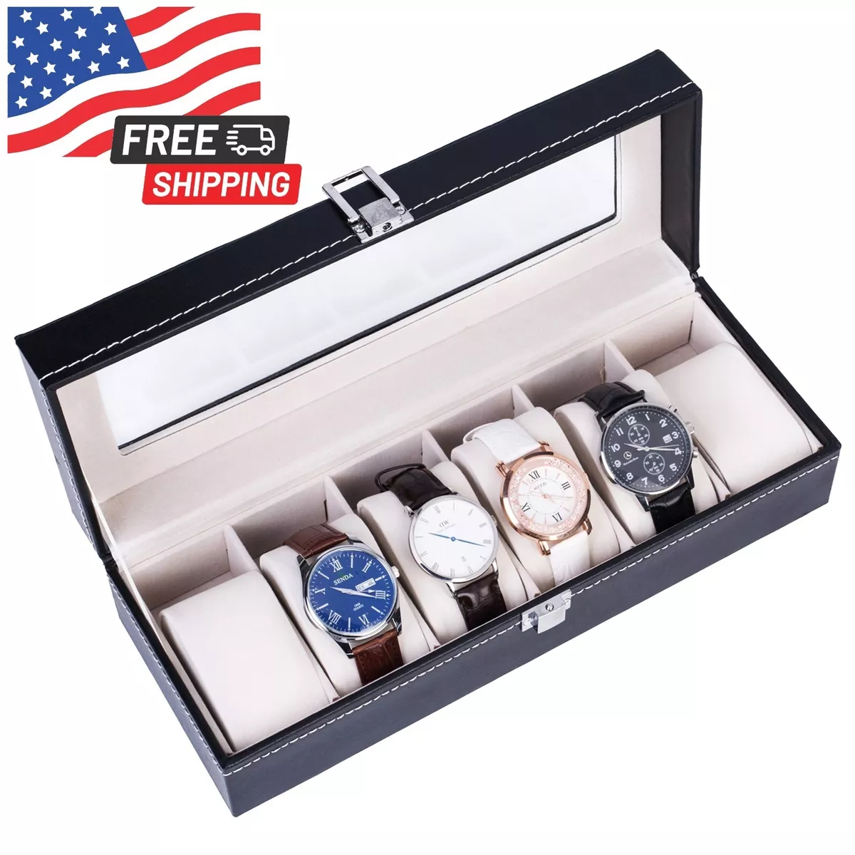 Cajas para guardar relojes de pulsera new arrivals