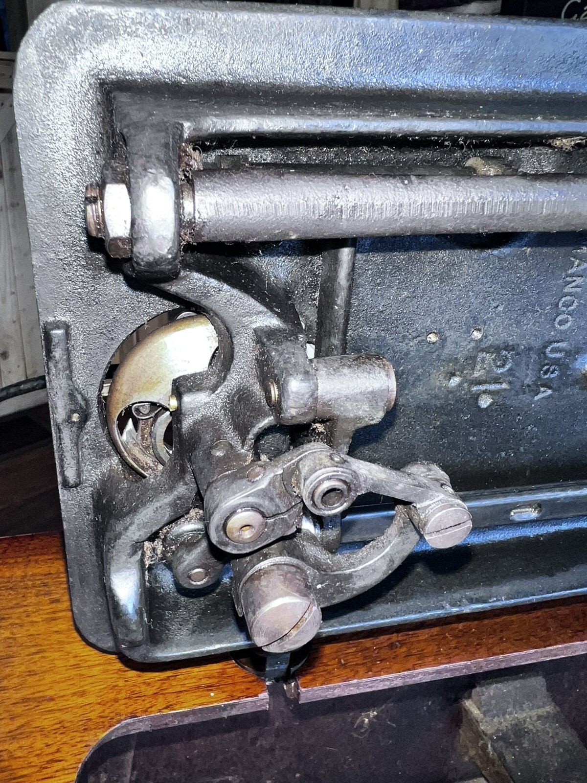 vintage Singer Sewing Machine AU52162 BZ 68 Simanco USA 21 eBay