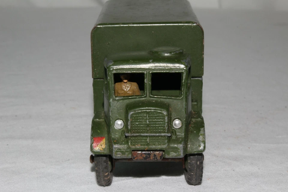 Dinky #623, 1950's Bedford Army Covered Truck, Original - Image 4 of 4