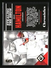 Billy Hamilton /999 RC 2017 Panini Chronicles Gold #68 Baseball Card