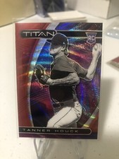 2021 Panini Chronicles Titan TANNER HOUCK Ruby Wave /199 Rookie Card