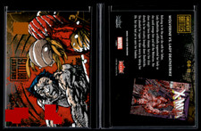 2024 Marvel Fleer Ultra Wolverine Greatest Green Wolverine Lady Deathstrike