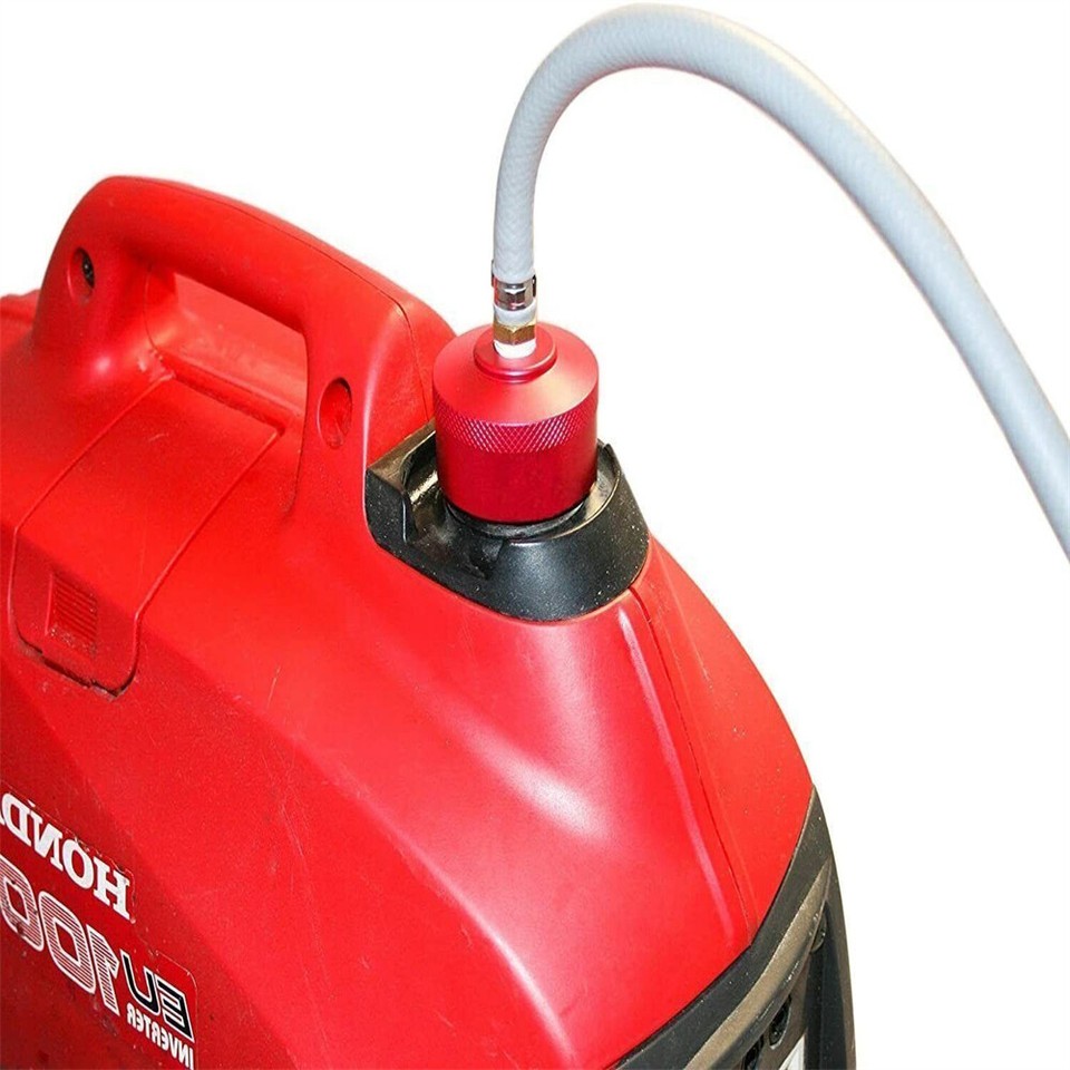 Red Aluminum Extended Run Gas Cap for Honda Generator EU1000i EU2000i