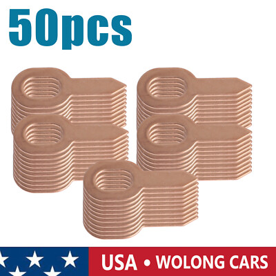 50x Copper Coated Steel Dent Puller Rings Fit for Spot Welding Machine Body