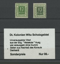 DOA WITU MALAKOTE 16 PESA unverausgabter Wert (*) VERSCHIEDENE FARBEN !! m2251