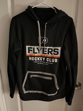 Adidas NHL Philadelphia Flyers Hockey Club Sweatshirt Hoodie Size Small NWT