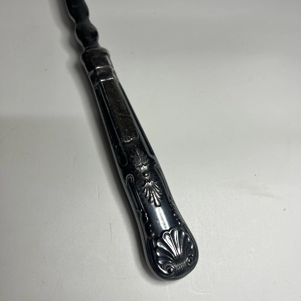 Sheffield ︱Scallop︱  Serving Spoon︱ Silver Plate︱ 11 1/2 - Image 3 of 4